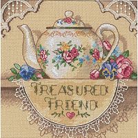 Набір для вишивання хрестиком Treasured Friend Teapot Dimensions 06904