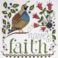 Набір для вишивки хрестиком Have Faith Design Works 2791