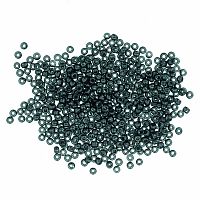 02021 бісер Mill Hill, 11/0 Gunmetal Glass Beads