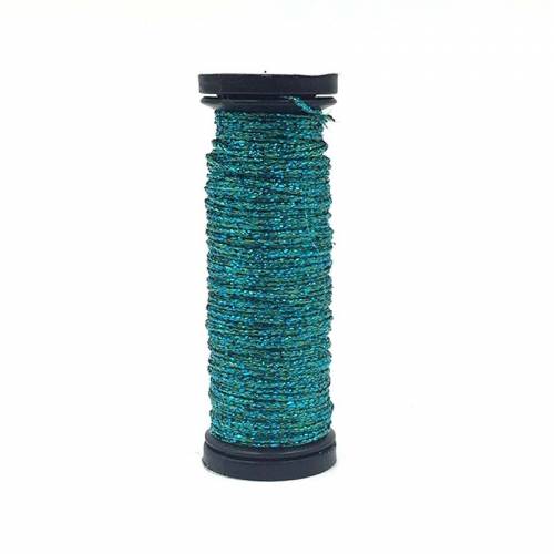 029 Turquoise, Kreinik Very Fine #4 Braid