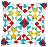 Набір для вишивання подушки Long Stitch Ромби Vervaco PN-0172880