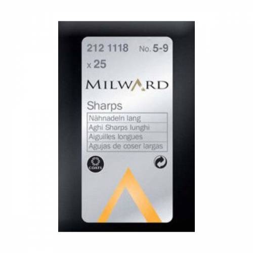 Голки для ручного шиття №5-9, Milward 2121118