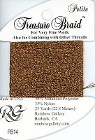 PB14 Нитка Treasure Braid Petite Rainbow Gallery Bronze