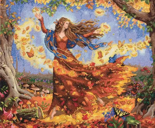 Набор для вышивки крестиком Fall Fairy (Фея) Dimensions 70-35262