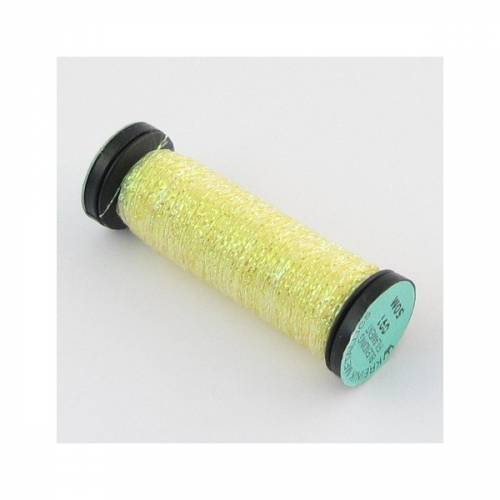 091 Star Yellow, Kreinik Blending Filament фото 2