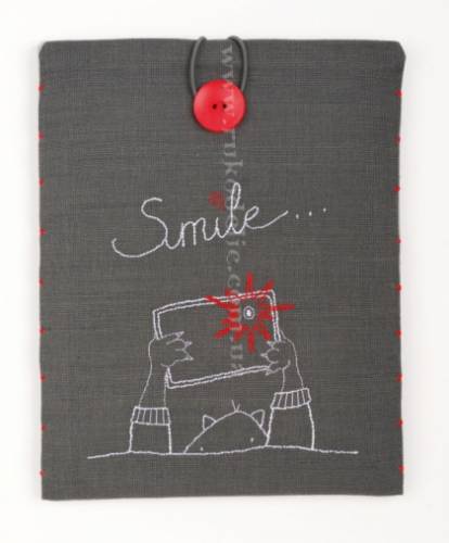 Чехол Smile... (Улыбка), набор для вышивки Vervaco, PN-0156718
