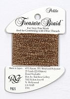 PB21 Нитка Treasure Braid Petite Rainbow Gallery Copper