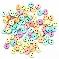 Набір гудзиків Round Pastel, Dress It Up 1348