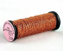 027 Orange, Kreinik Fine #8 Braid