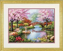 Набор для вышивки Japanese Garden (Японский сад) Dimensions Crafts 70-35313