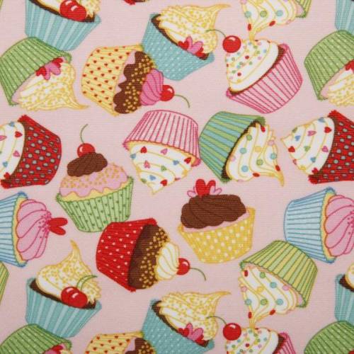 Набір ламінованих тканин Sweet Stuff Butterflies and Cupcakes, Babyville Boutique 35024 фото 3