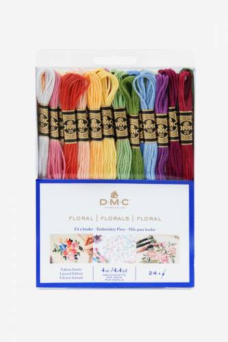 Подарунковий набір муліне Floral DMC Special, 24*4 м, 117FPE24FLO