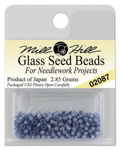 02087 бисер Mill Hill, 11/0 Shimmering Sea Glass Beads фото 3