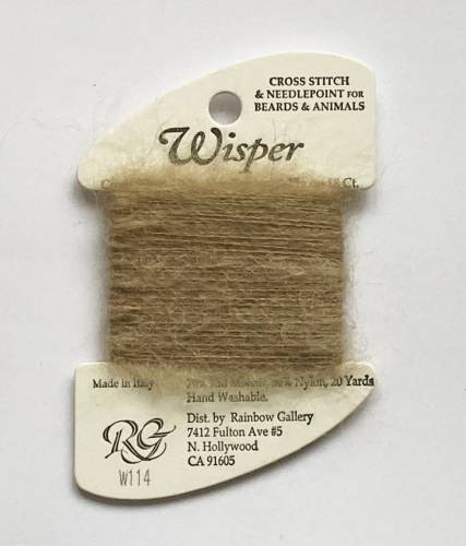 Нитка Wisper Rainbow Gallery W114, верблюд